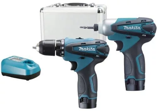 newness Støjende Officer Makita LCT204W 10.8 volt Combi Drill and Impact Driver